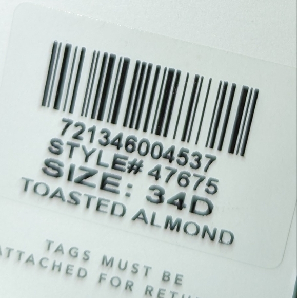 34D • Lively • Front Close No-Wire Bra - Toasted Almond - Picture 4 of 4